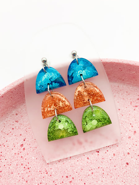 INKY Triple Arch Dangle #4