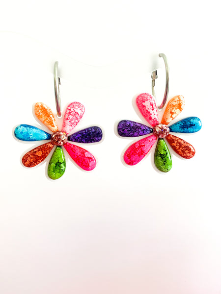 3D Flower Hoops