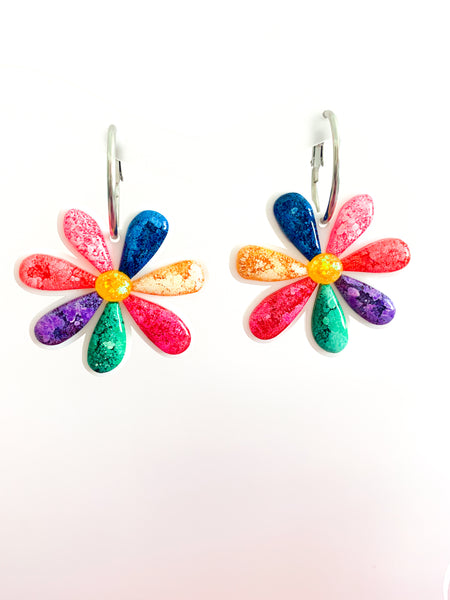 3D Flower Hoops
