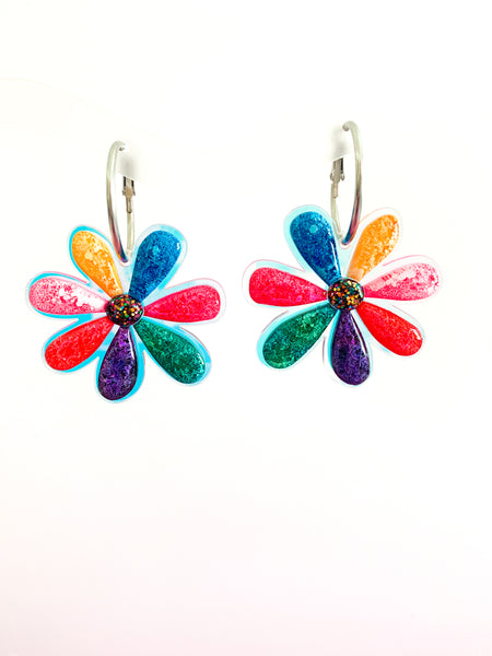 3D Flower Hoops