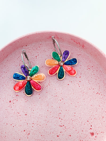 3D Flower Hoops
