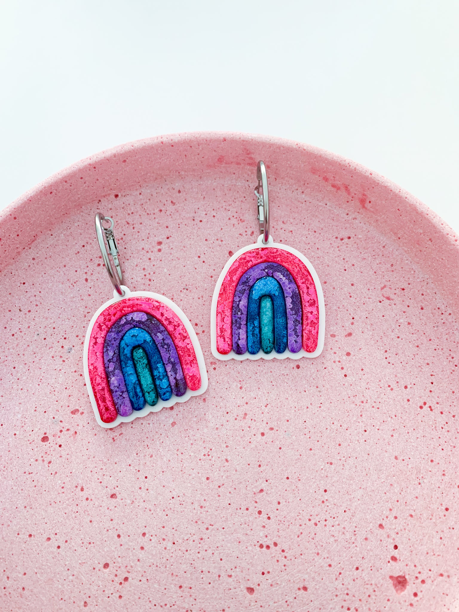 3D Rainbow Hoops