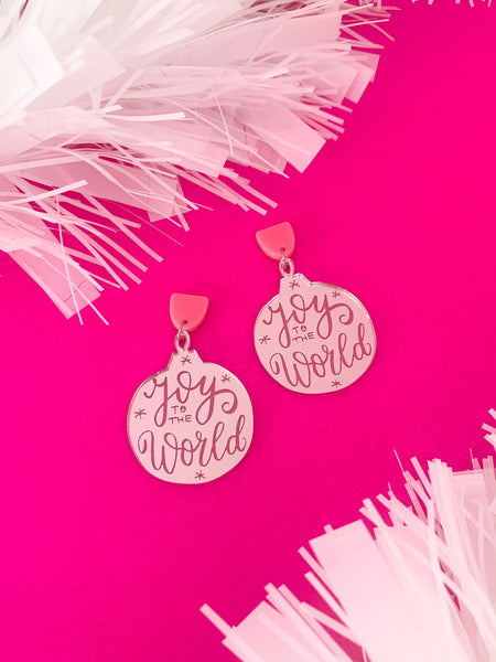 Rose Joy CHRISTMAS Bauble Dangles