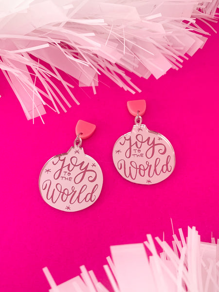 Rose Joy CHRISTMAS Bauble Dangles