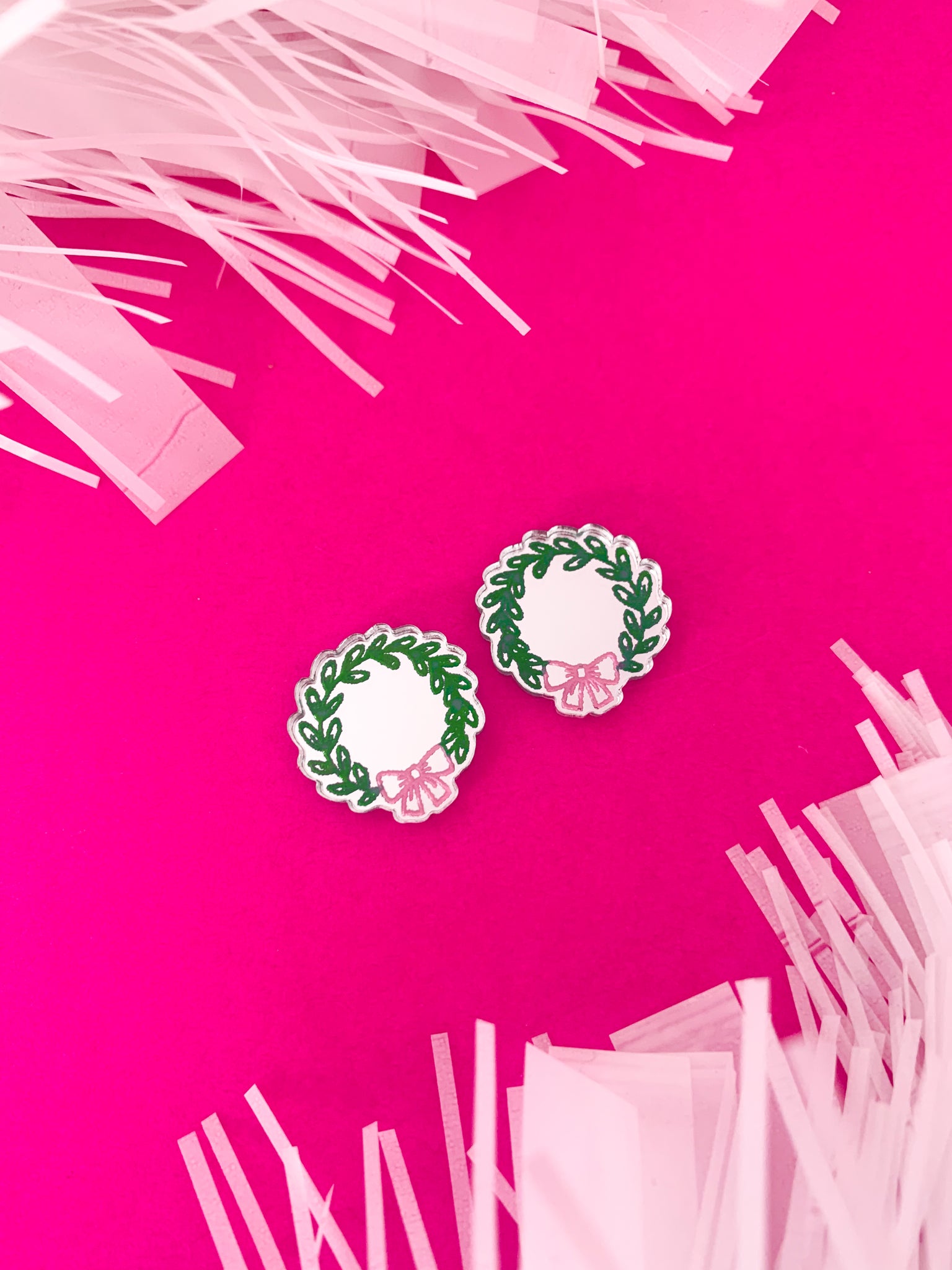 CHRISTMAS Wreath Studs