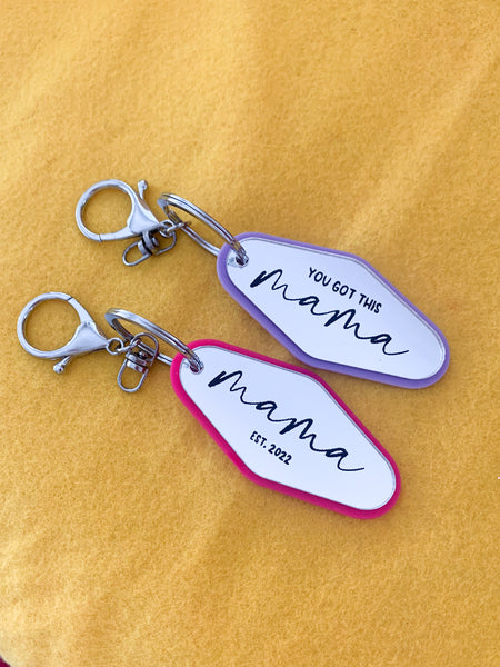 MAMA Keyrings - Customise to suit!