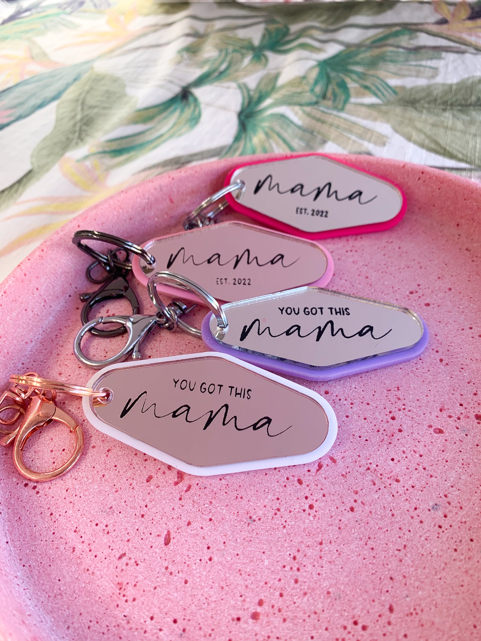 MAMA Keyrings - Customise to suit!