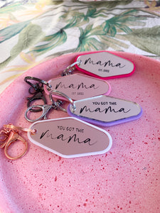 MAMA Keyrings - Customise to suit!